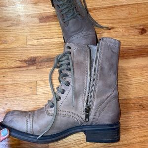 Steve Madden combat boots